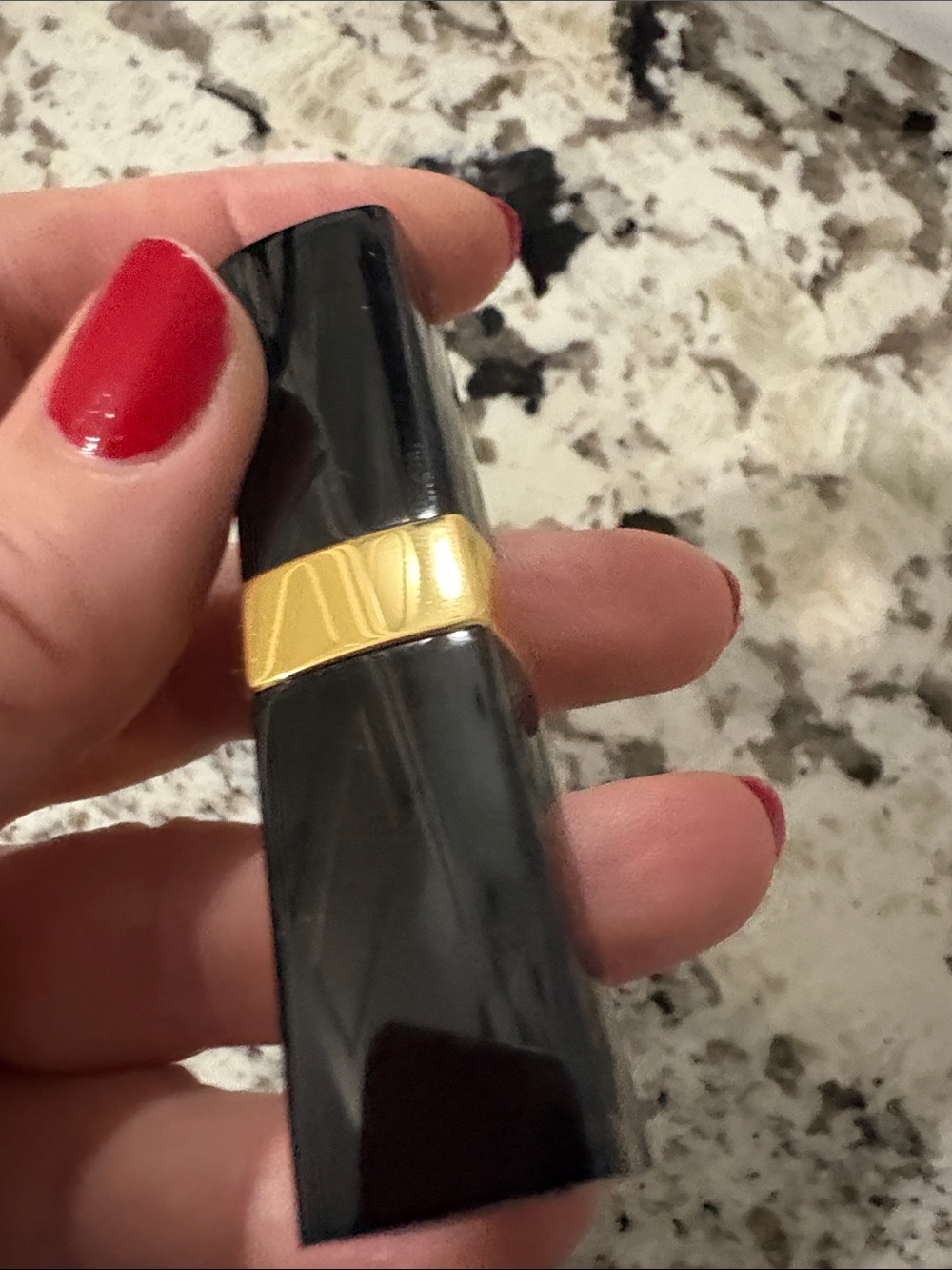 CHANEL Rouge Coco Flash 280 Sweet - Black & Gold Accents